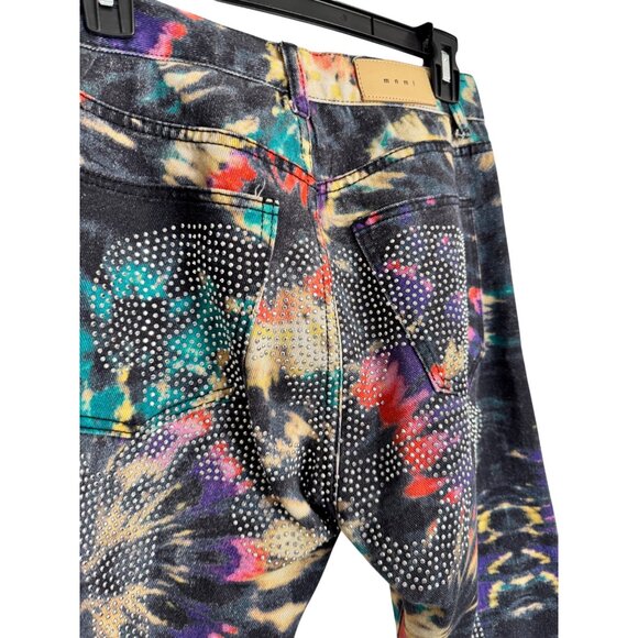 MNML Multicolor Tie-Dye Straight Jeans - Picture 10 of 16